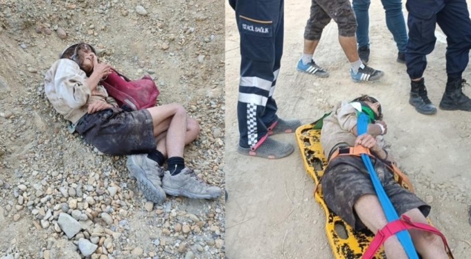 Fransız gezgin 3 gündür maden sahasında mahsur kalmış