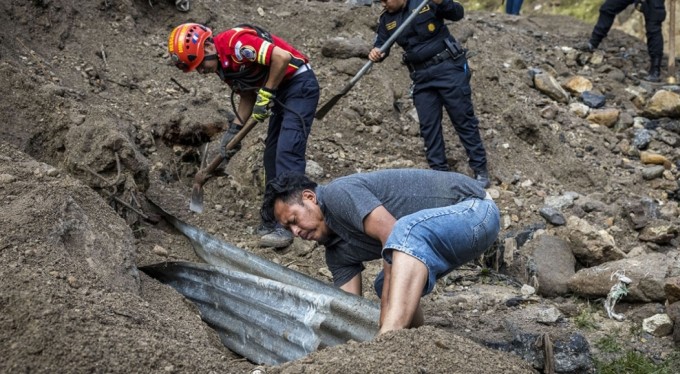 Guatemala'da Las Vacas Nehri'nde taşkın: 6 ölü, 13 kayıp