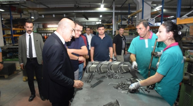 Vali Demirtaş'tan Gökçelik'e ziyaret