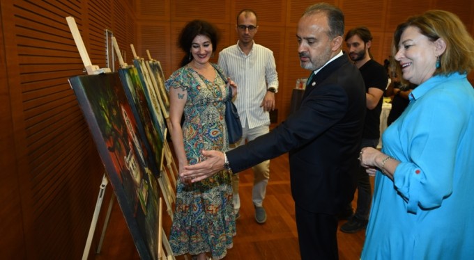 Uluslararası ressamların fırçasından Bursa