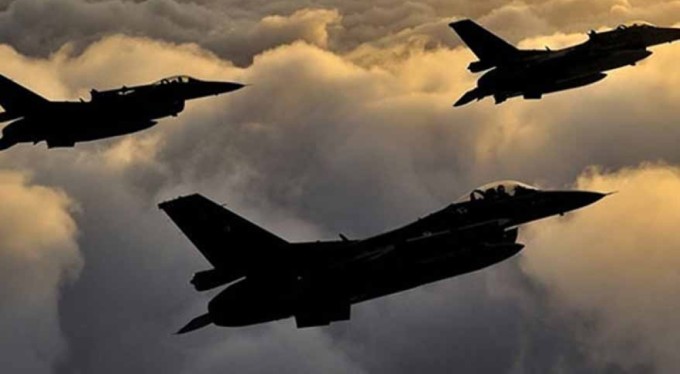 Irak'ın kuzeyine düzenlenen iki ayrı hava harekatı ile 36 hedef imha edildi