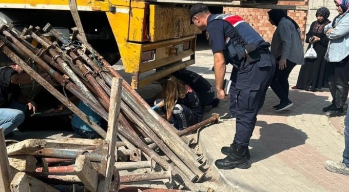 Bursa'da halatın kopması sonucu vinçten beton zemine düşen işçi hayatını kaybetti!