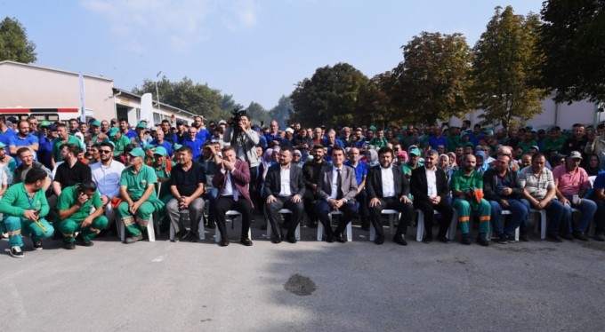 Osmangazi Belediyesi'nde emekçinin yüzü gülüyor