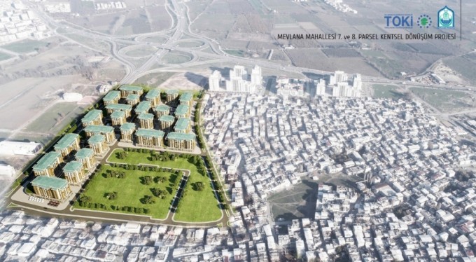 Mevlana 7. etap yüzde 80 tamamlandı