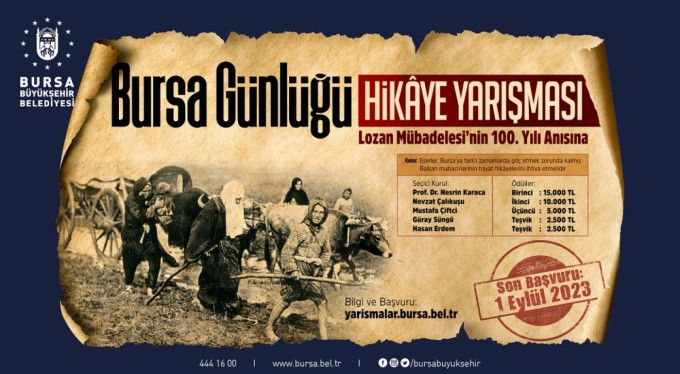 Bursa Günlüğü Hik&acirc;ye Yarışması'nın kazananları belli oldu