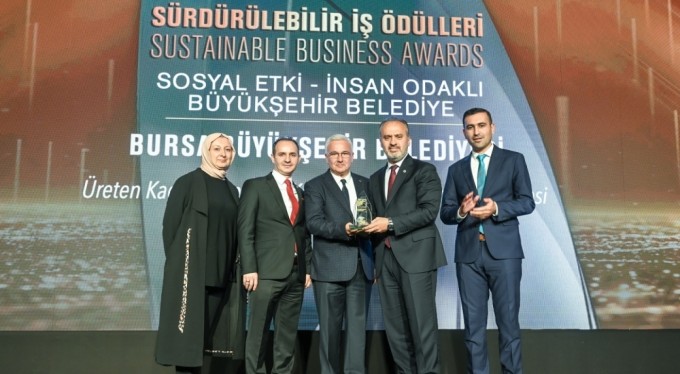 Bursa'ya 'Sürdürülebilirlik' ödülü