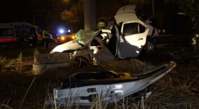 Doğum günü kutlamaası sonrası 3 gencin öldüğü kazada sürücü alkollü çıktı!