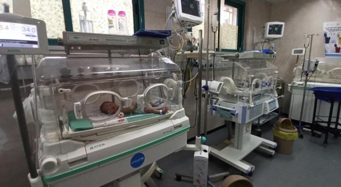 Gazze'de prematüre bebekler ölüm riskiyle karşı karşıya