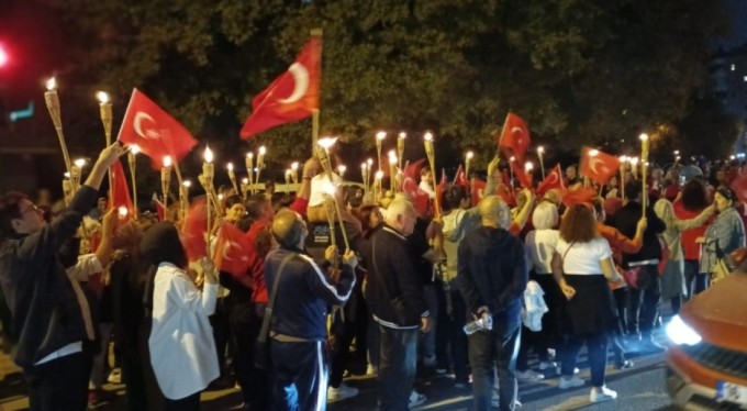 Bursa, Cumhuriyet'in 100'üncü yılı için yürüdü