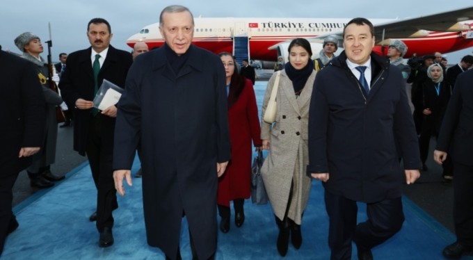 Cumhurbaşkanı Erdoğan, Kazakistan'da