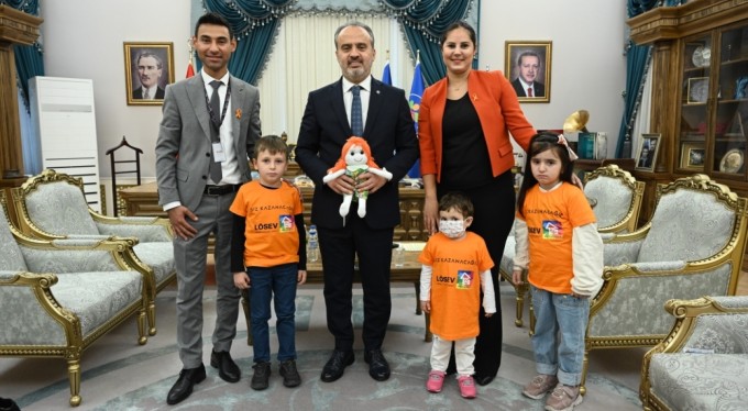 Başkan Aktaş'ın özel konukları