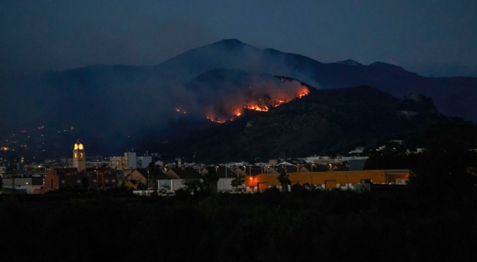 İspanya'da orman yangını: Bin 400 hektarlık alan kül oldu