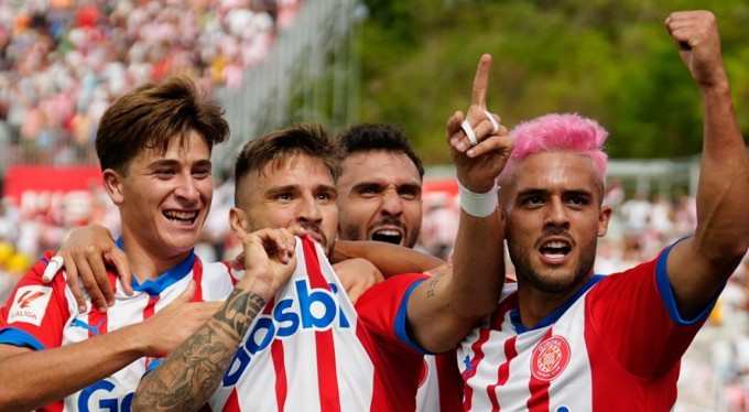 Girona, La Liga'nın zirvesine yerleşti