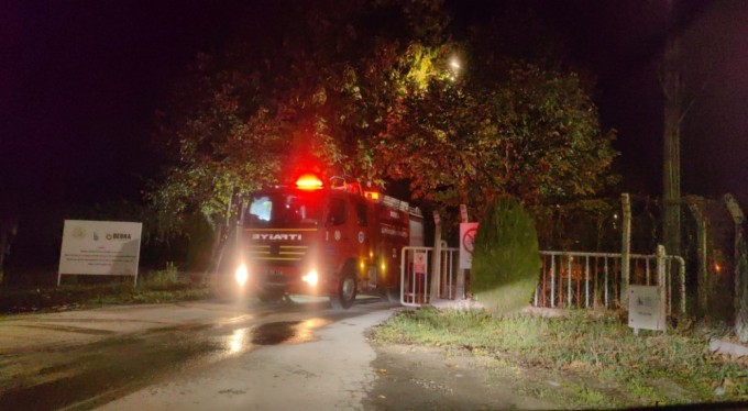 Bursa'da su arıtma merkezinde patlama!