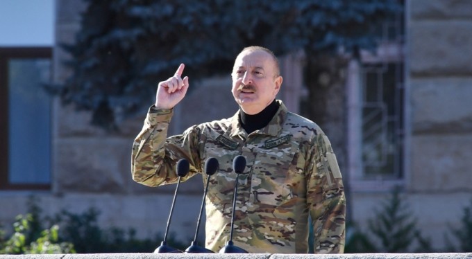 Aliyev'den Ermenistan açıklaması: "Yeni bir savaşa ihtiyacımız yok