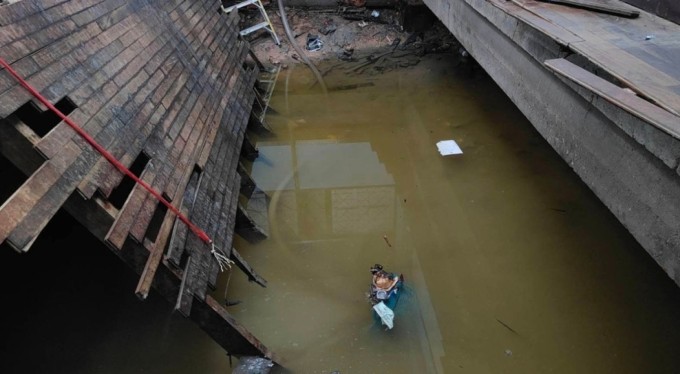 Tayland'da ders esnasında sınıf çöktü: 2 yaralı