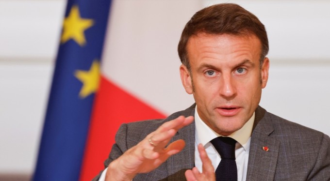 Macron'dan İsrail'e ateşkes çağrısı: "Gazze'yi bombalamayı durdur"