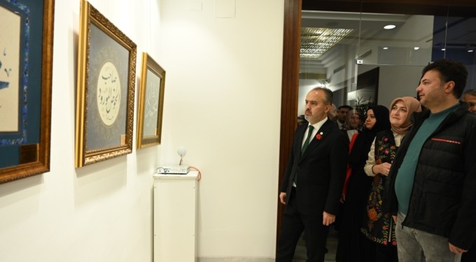 Bursa'da Hilye-i Şerif ve İsm-i Nebi sergisi