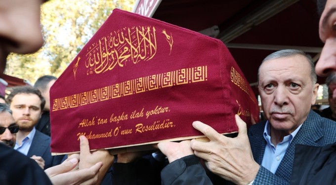 Cumhurbaşkanı Erdoğan, Hacer Coşan'ın cenaze törenine katıldı