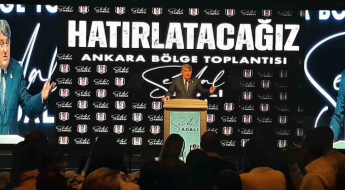 Beşiktaş Başkan Adayı Serdal Adalı kongre üyeleriyle bir araya geldi