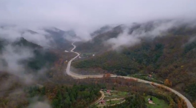 Uludağ'da kartpostallık görüntüler! Adeta renk cümbüşü