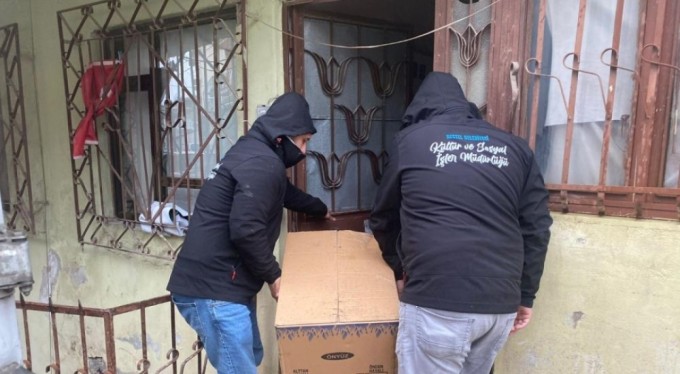 Kestel Belediyesi'nden ihtiyaç sahiplerine destek