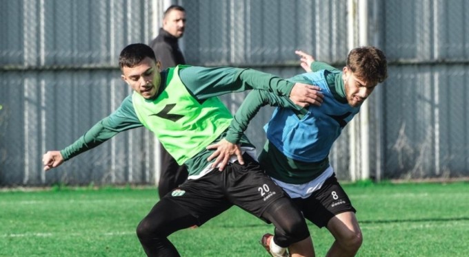 Bursaspor'da Diyarbekirspor maçı hazırlıkları sürüyor