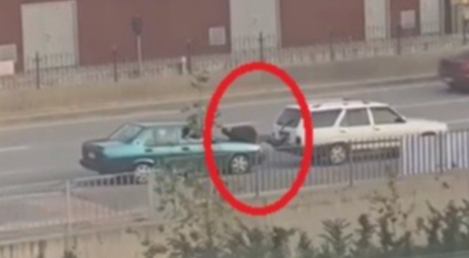 Bursa'da 'kuş serisi' araçların dayanışması!