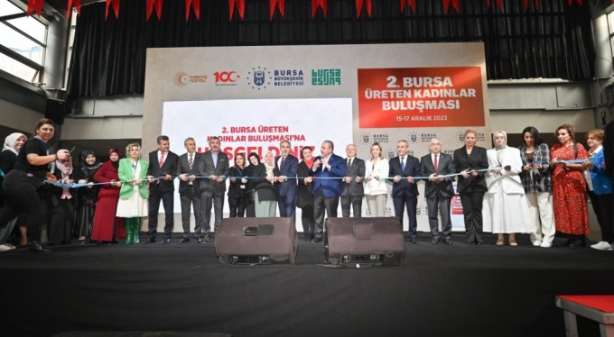 Türkiye'nin üreten kadınları Bursa'da buluştu
