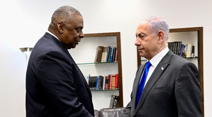 ABD Savunma Bakanı Austin İsrail'de