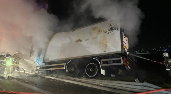 Bursa'da 2 kişinin kamyonda yanarak can verdiği kazada sürücü hakkında karar verildi!