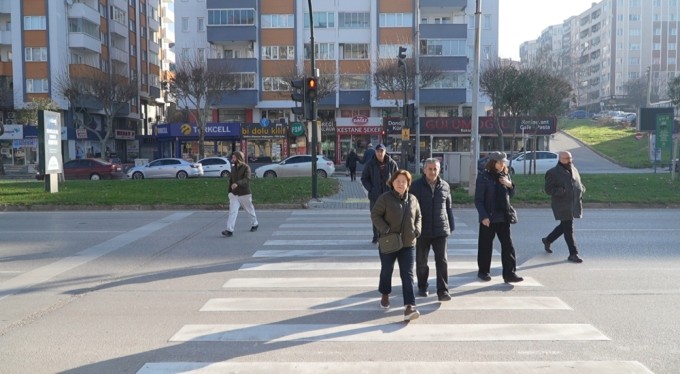 Bursa'da trafik, yayalara göre tasarlanıyor