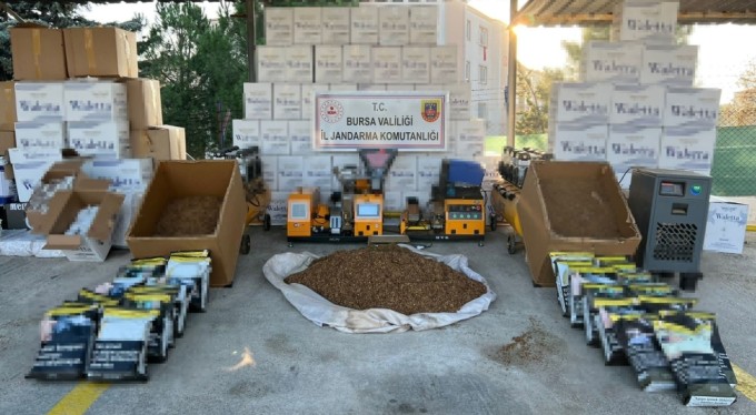 Bursa'da jandarmadan kaçakçılara geçit yok!