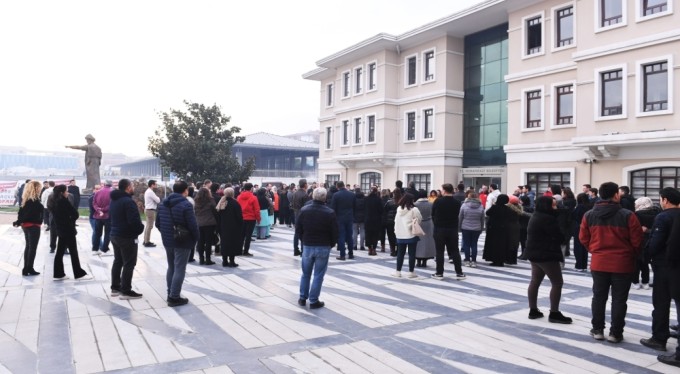 Osmangazi'de deprem ve yangın tatbikatı yapıldı