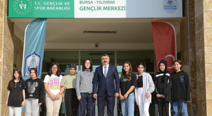 Yıldırım'a bir kütüphane daha