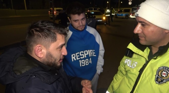 Bursa'da 2 hafta önce alkollü yakalandığı uygulamaya bu sefer ehliyetsiz girdi!