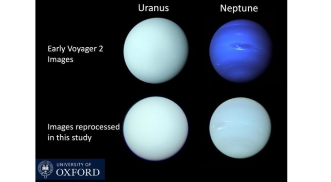İngiliz araştırmacılar, Neptün ve Uranüs'ün gerçek renkleri ortaya çıkardı