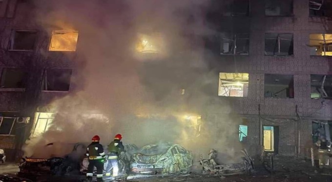 Ukrayna: "Rusya, 28 dron ve 3 seyir füzesi ile saldırı düzenledi"