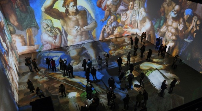 Downtown'da dijital sanat şovu!