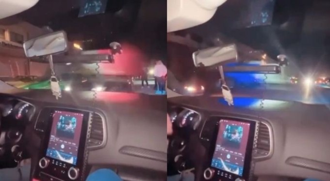 Çakar takarak polis gibi gezdi! Cezadan kaçamadı!