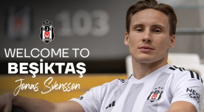 Beşiktaş, Jonas Svensson'u kadrosuna kattı