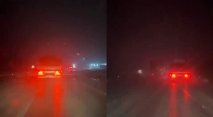 Bursa'da tırların sollama yarışı faciaya yol açıyordu!