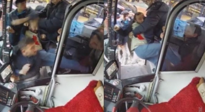 Bursa'da yol istedi, 4 kişinin saldırısına uğradı!