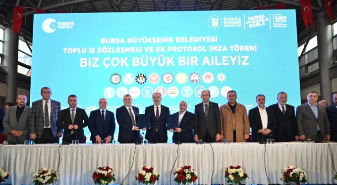 Büyükşehir'de toplu sözleşme sevinci
