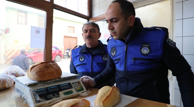 Gemlik'te zabıtadan gramaj denetimi