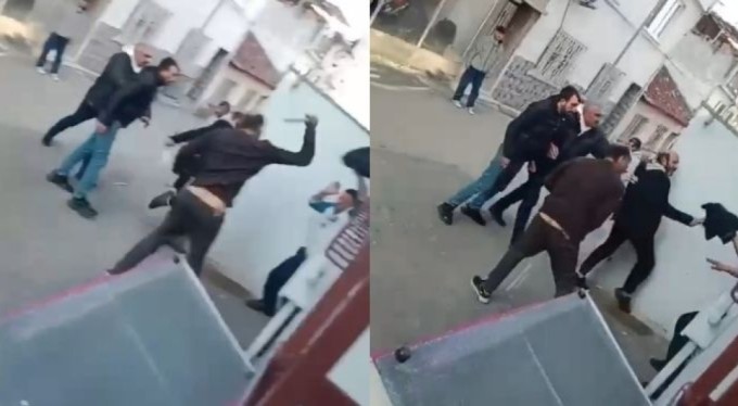 Bursa'da sopal ve tekmelerle öldüresiye dövdüler!