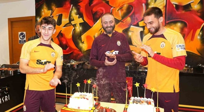 Berkan Kutlu ve Ali Türap Bülbül'e doğum günü kutlaması