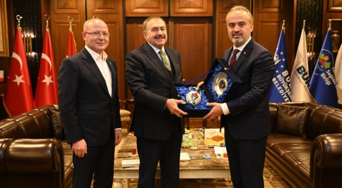 Eski Bakan Eroğlu'ndan Başkan Aktaş'a ziyaret