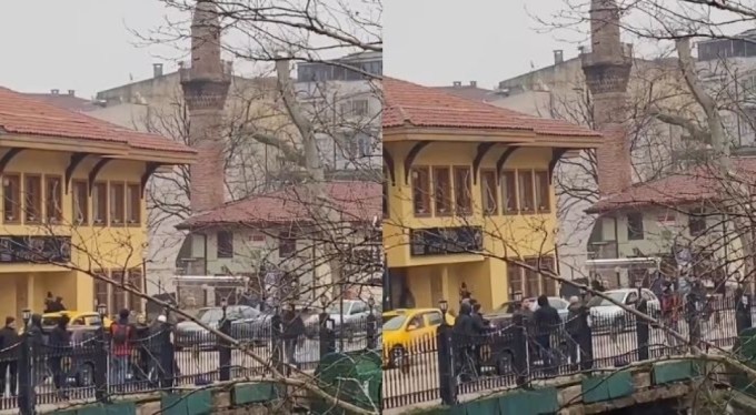 Bursa'da yaya ile sürücünün yol verme kavgası!