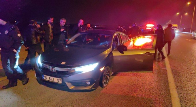 Bursa'da dur ihtarına uymayıp polisten kaçtı!  "Amirim psikolojik sıkıntılarım var"